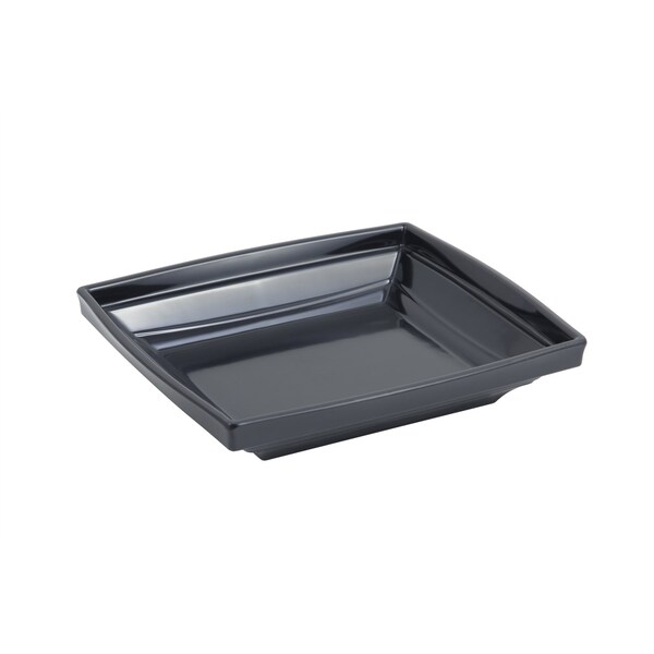 Bon Chef Americana Square Bowl 10 1/4"L X 9"W X 2" 2 Qts. - 53103BLACK