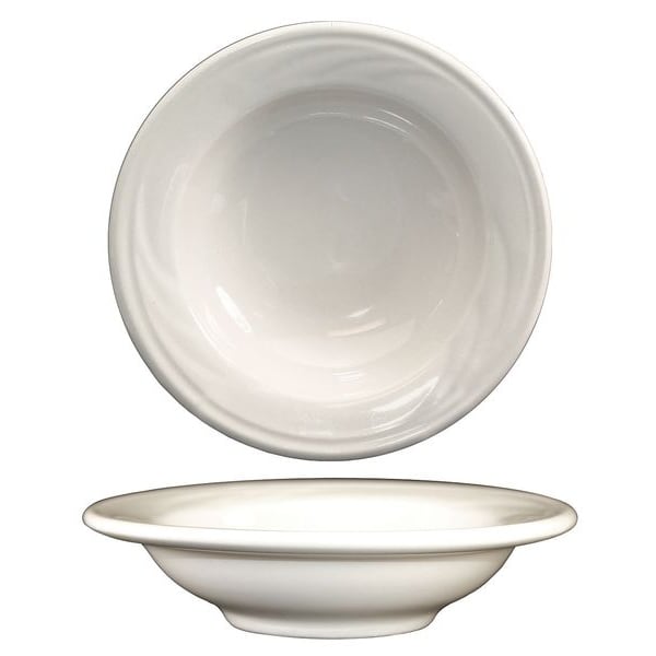 Iti Fruit Bowl, 5 oz., Ceramic American White PK36 - Y-11