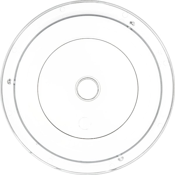Carlisle Foodservice Clear Plate Cover, 8-11/16"-9-1/8", PK12 - 190007