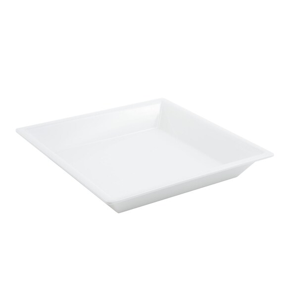Bon Chef Melamine Insert For 53502 Square Bowl   12 3/4" X 12 3/4" X 2"   3 Qt - 53504WHITE