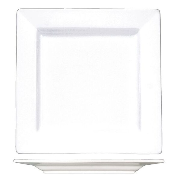 Iti Plate, 7-1/4", Ceramic Bright White PK24 - EL-7