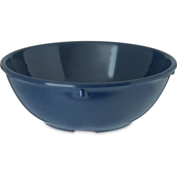 Carlisle Foodservice Melamine Nappie Bowl, 14 oz., Blue, PK48 - 4352135