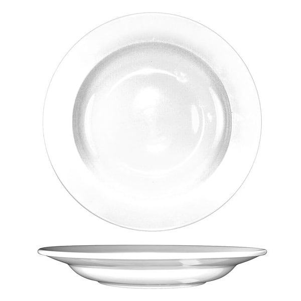 Iti Pasta Bowl, 20 oz., Ceramic European White PK12 - DO-120