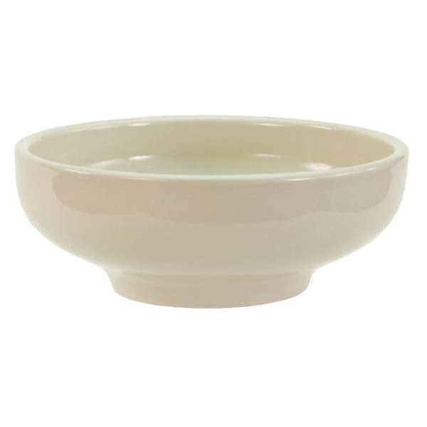 Crestware Footed Nappie Bowl, 16 oz., Ceramic Bone White PK12 - CM35