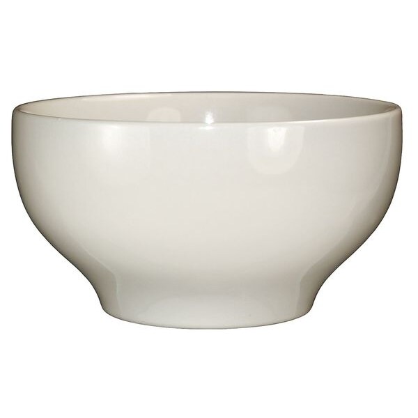 Iti Salad/Pasta bowl, 40 oz., Ceramic American White PK12 - RO-44