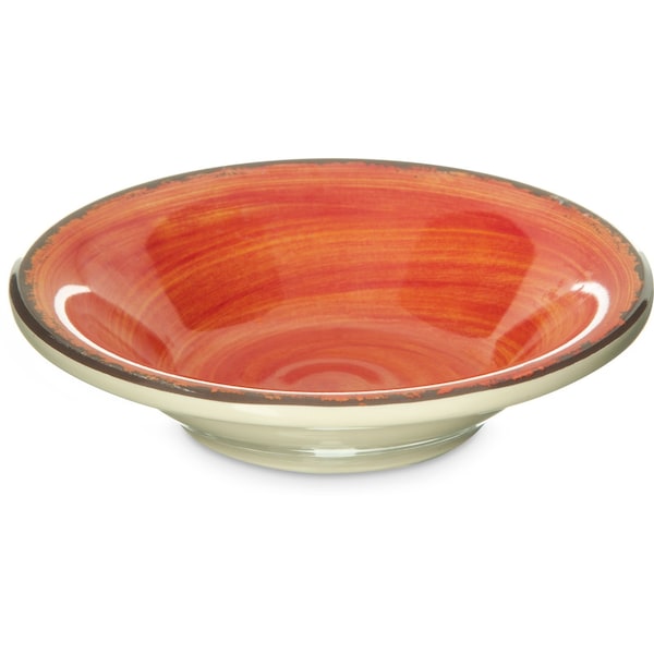 Carlisle Foodservice Melamine Fruit Bowl, 4.5 oz., Firebll, PK48 - 5401852