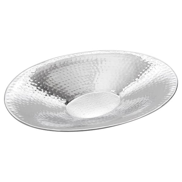 American Metalcraft Hammered Bowl, 20" Silver - HMOV1621