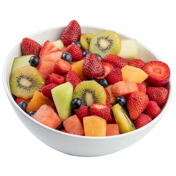 Tablecraft Sierra Melmn Rnd Lg Bowl, Mel, Nsf, 12.5" - M4092WH