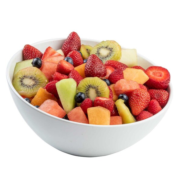 Tablecraft Sierra Melmn Rnd Lg Bowl, Mel, Nsf, 12.5" - M4092WH