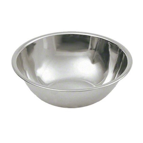 Nusteel 3 qt V Shaped Stainless Steel Bowl - TGVB3