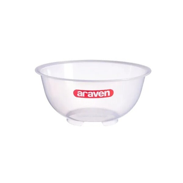 Araven Polypropylene Clear Mixing Bowl, 7.3QT, 6PK - 91074