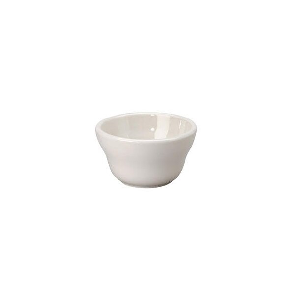 Vertex Vistar Collection White Rolled Edge Narrow Rim 8 oz. Bouillon, PK36 - VRE-4
