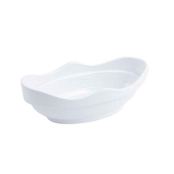Bon Chef Euro Round Bowl 2Qt 8Oz 11"L X 6"W X 3 1/2"Deep - 53207WHITE