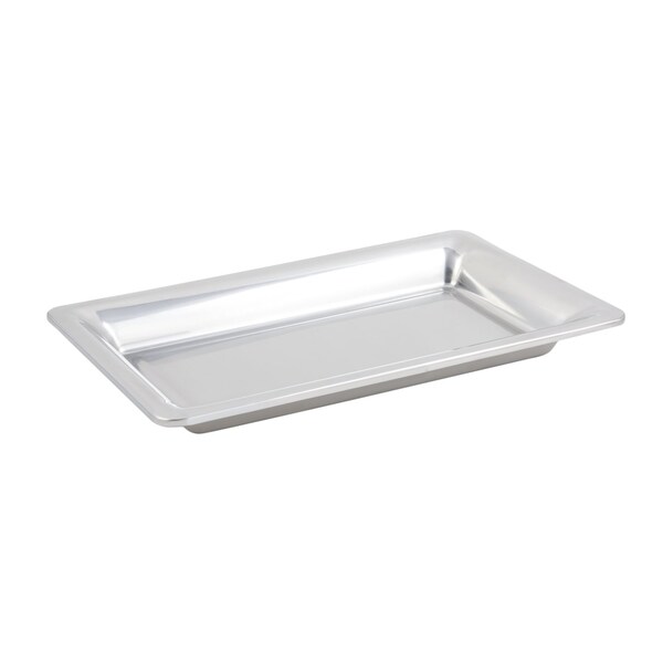 Bon Chef Cold Wave Platter Satin Finish   21 1/8" X 12 3/4" X 2 1/8" - 9323