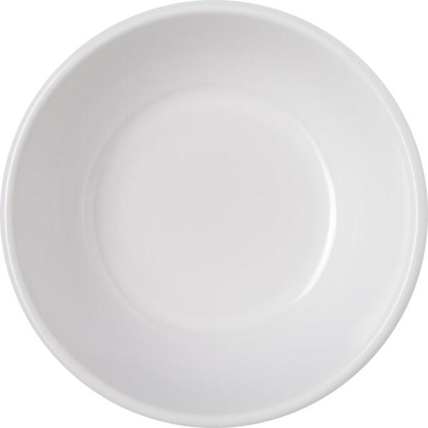 Carlisle Foodservice Melamine Nappie Bowl, 14 oz., Wht, PK48 - 4352102