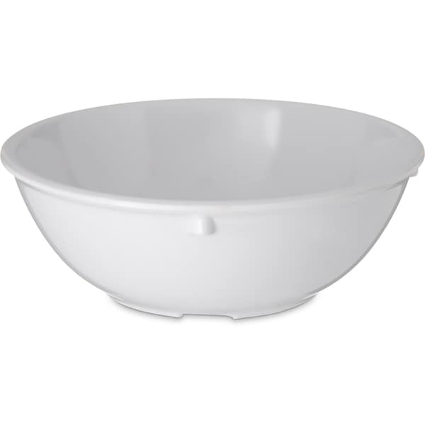 Carlisle Foodservice Melamine Nappie Bowl, 14 oz., Wht, PK48 - 4352102