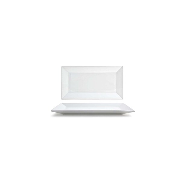 Front Of The House- Foh Plate Kyoto 13x7, PK6 - DDP000WHP22