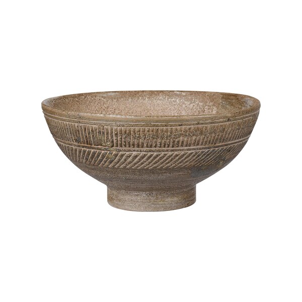 Elk Studio Ana Bowl - Rusted Coffee - S0017-11245