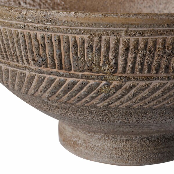 Elk Studio Ana Bowl - Rusted Coffee - S0017-11245