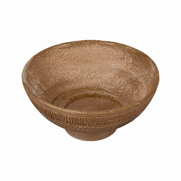 Elk Studio Ana Bowl - Rusted Coffee - S0017-11245