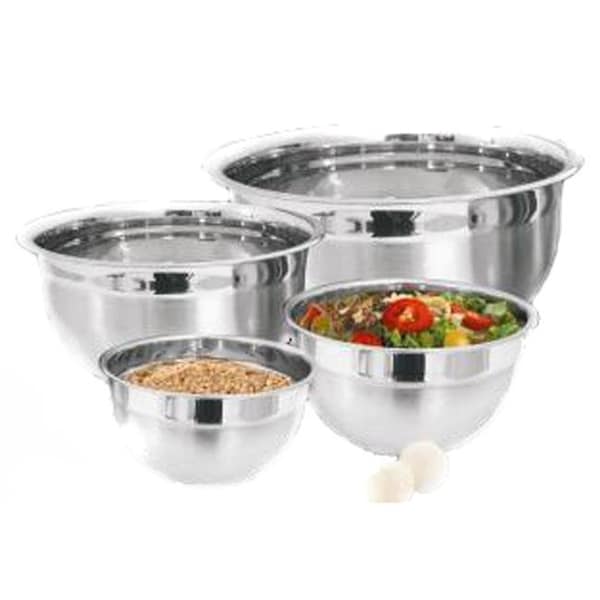Starcrafts Starcrafts 92364 Stainless Steel Deep Bowl Set; 4 Piece - 92364