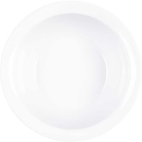 Carlisle Foodservice Mlmn Rim Nappie Bowl, 12.5 oz., Wt, PK48 - KL11902