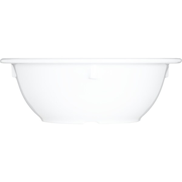 Carlisle Foodservice Mlmn Rim Nappie Bowl, 12.5 oz., Wt, PK48 - KL11902