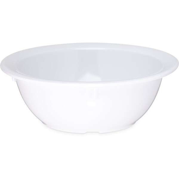 Carlisle Foodservice Mlmn Rim Nappie Bowl, 12.5 oz., Wt, PK48 - KL11902