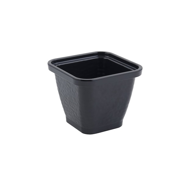 Bon Chef Dynasty Square Bowl 5 1/2" L X 5 1/2" W X 5" Deep - 53306BLACK