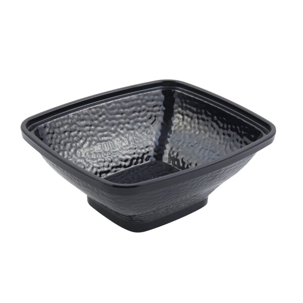 Bon Chef Dynasty Square Bowl 10 1/4" L X 9" W X 4" Deep - 53304BLACK