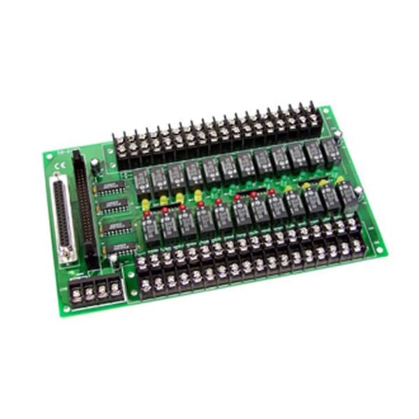 Icp Das DB-24R/24 con kit de montaje en riel DIN - DB-24R/24/DIN