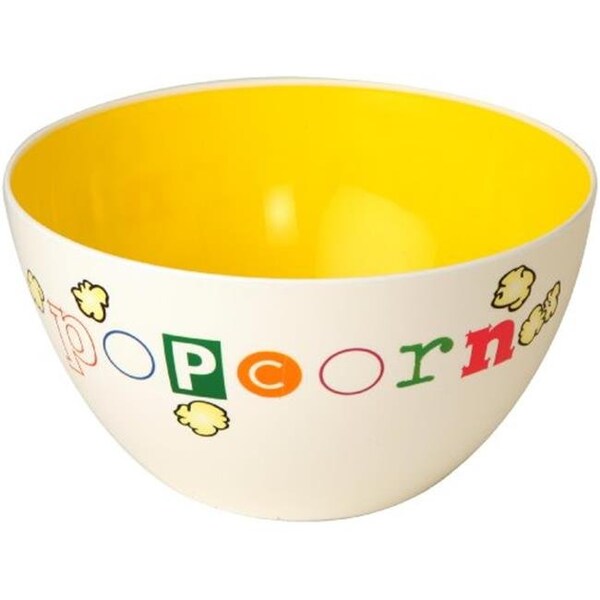 Wabash Valley Farms Wabash Valley Farms 44051YEL Popcorn Fun Time Bowl - 44051YEL