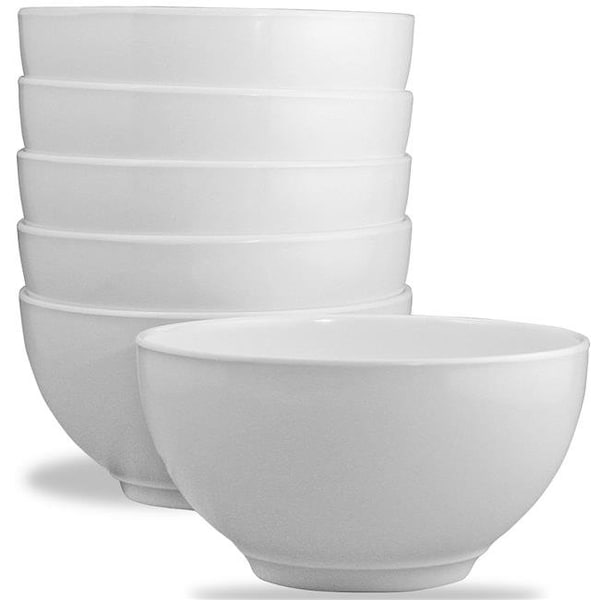 Reston Lloyd Reston Lloyd 73300SET 6pc Melamine Bowl Set  White - 73300SET