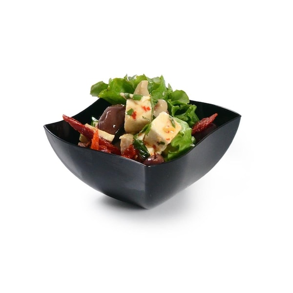 Ricki&Aposs Rugs Black 8 Oz. Serving Bowl - RI3489291