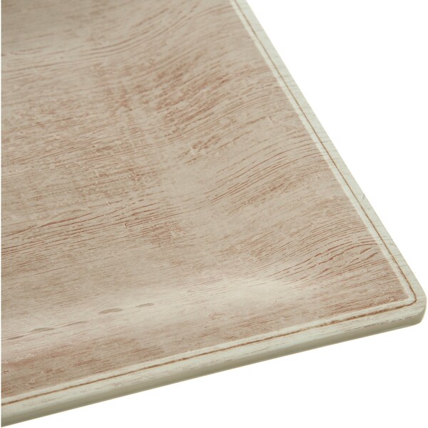 Carlisle Foodservice Melamine Sq. Salad Plate, 8.5", Adb, PK12 - 6402370