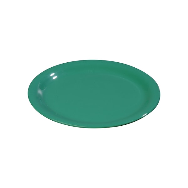 Carlisle Foodservice Narrow Rim Pie Plate, 6.5", Green, PK48 - 3300809