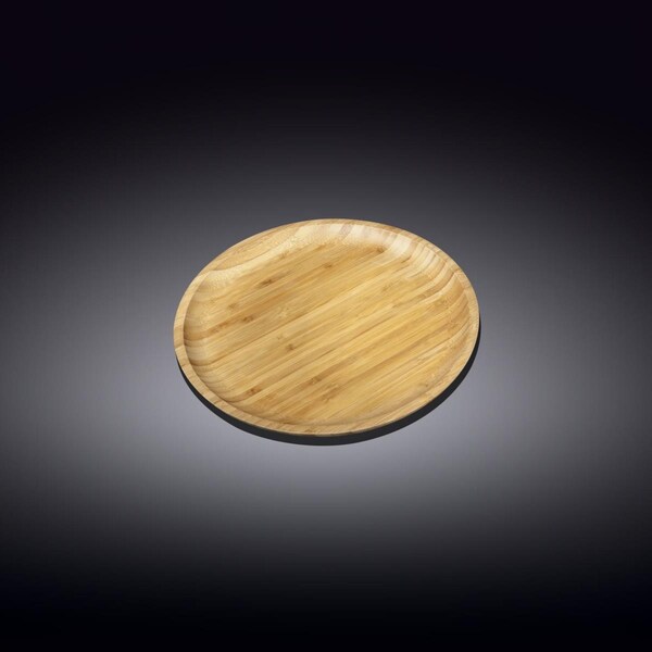 Wilmax WL-771028-A 4 in. Bamboo Plate, 120PK - WL-771028/A