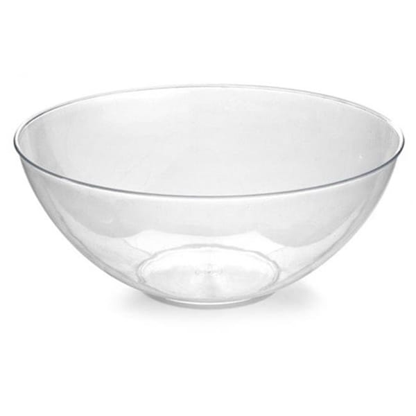 Fineline Settings Fineline Settings 3504-CL Platter Pleasers 100 oz Clear Bowl - 3504-CL
