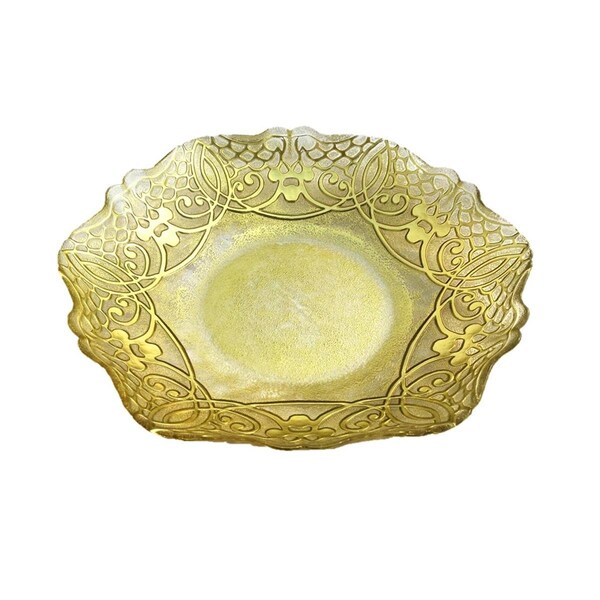 Standalone Geneve 16 in. Gold Shallow Bowl - ST2644132