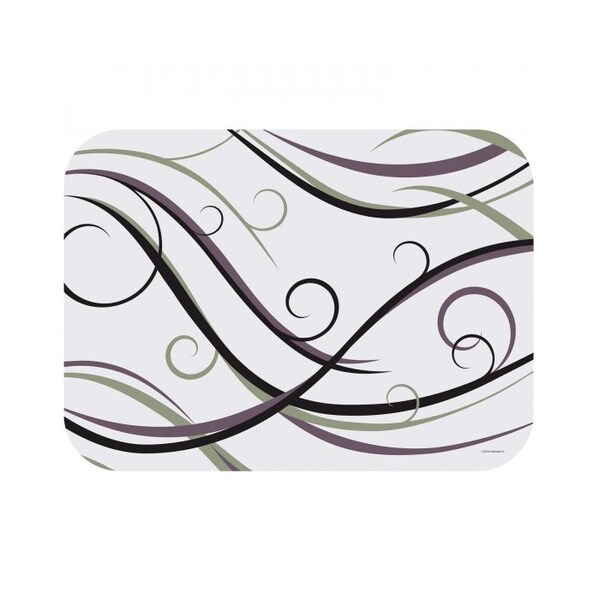 Hoffmaster 13" x 17" Swirl Paper Traymats, PK1000 - 427303