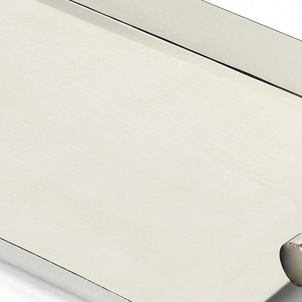 Homeroots 3 x 19 x 10.5 in. Rectangular Stainless Steel Serving Tray - 388898
