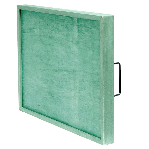 Elegant Designs "Happy St. Patrick's Day" Wood Serving Tray with Handles, 15.50" x 12" - HG2000-GSP