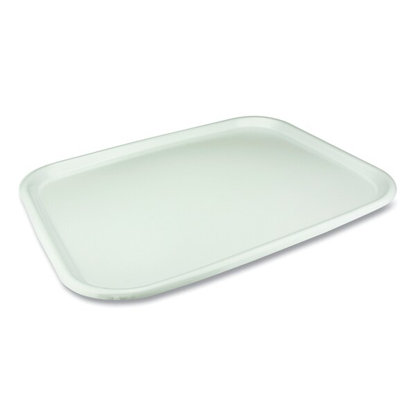Pactiv Laminated Serving Trays, 18 x 14 x 0.91, White, PK100 - 0TK101360000