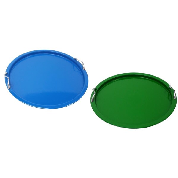 Come 8619E B-SA S-2 Enameled Galvanized Steel French Tray - Set of 2 - CO2434482
