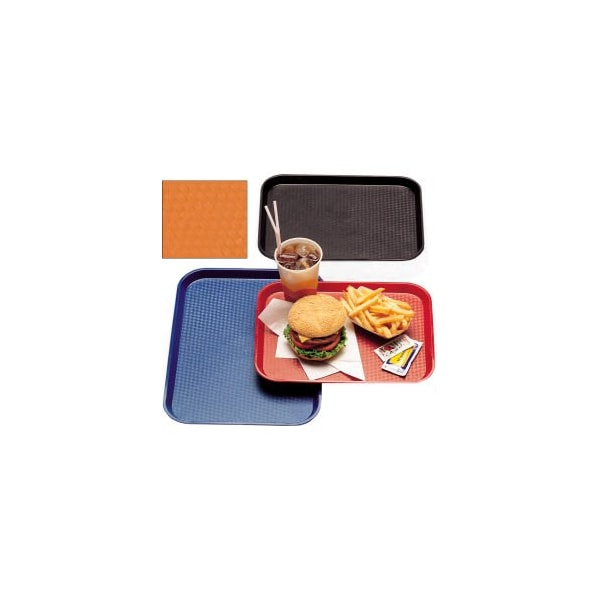 Cambro Cambro - Tray Fast Food 14" x 18", Orange - 1418FF166
