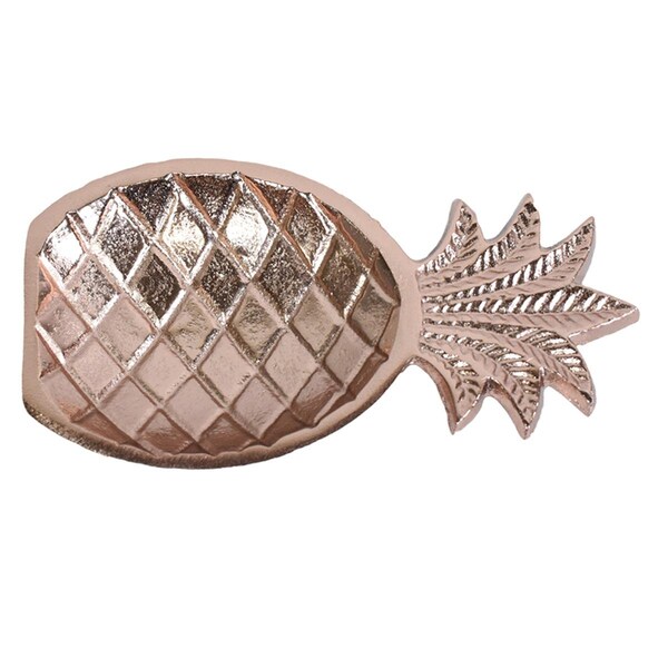 Bbh Homes 7.2 x 3.93 x 0.78 in. Handmade Bronze Coated Decorative Aluminum Tray - UBBBVK044AB2020SC3HS