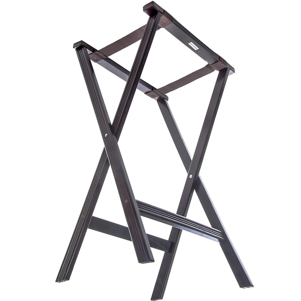 Carlisle Foodservice Wood Tray Stand, 30", Walnut, PK6 - C3620W11