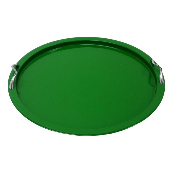 Houston International Trading 8619E SA S-2 Enameled Galvanized Steel French Tray - Set of 2 - 8619E SA S/2