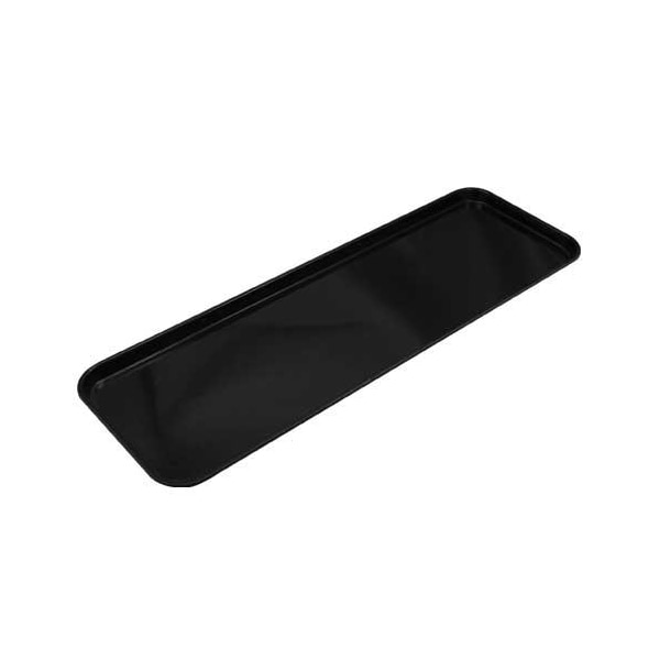 Cambro 25 1/2 in x 8 1/4 in Black Market Tray - 826MT110