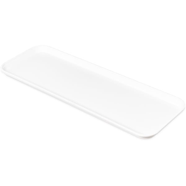 Carlisle Foodservice Market Tray, 8-3/4x25-1/2x1-1/8", Wht, PK12 - 269FMT301
